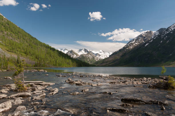 istock Multinskiye lakes in Altai mountains 1285108352
