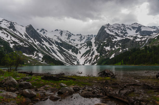 Multinskiye lakes in Altai mountains