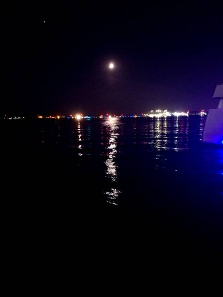 istock Lake Ontario at night 1285116640