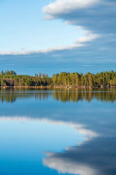 istock Summer view across a lake in Sweden 1285118532