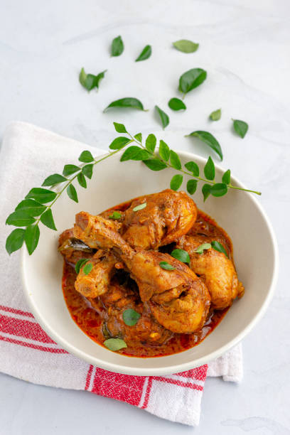 istock Indian Chicken Leg Curry with Curry Leaves 1285120178