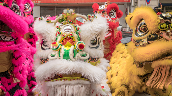 Dragon dance is the most attractive in Mid Autumn Festival in Asia.