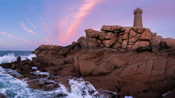 istock Phare de Men Ruz on a sunny day in summer 1285122692