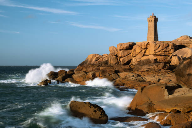 istock Phare de Men Ruz on a sunny day in summer 1285122740