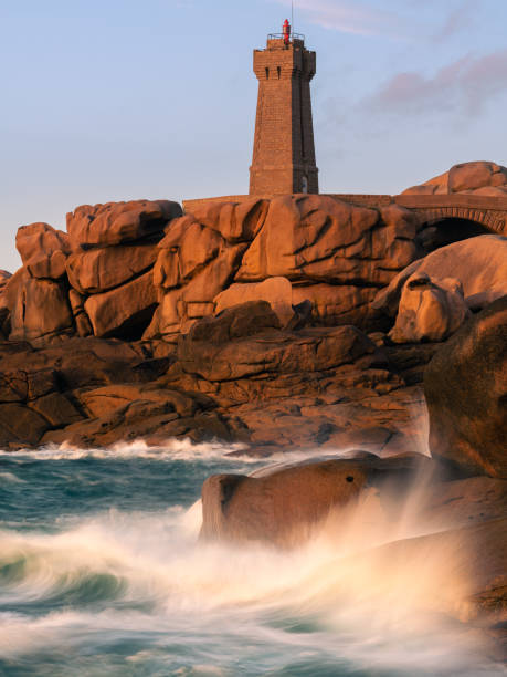 istock Phare de Men Ruz on a sunny day in summer 1285122966