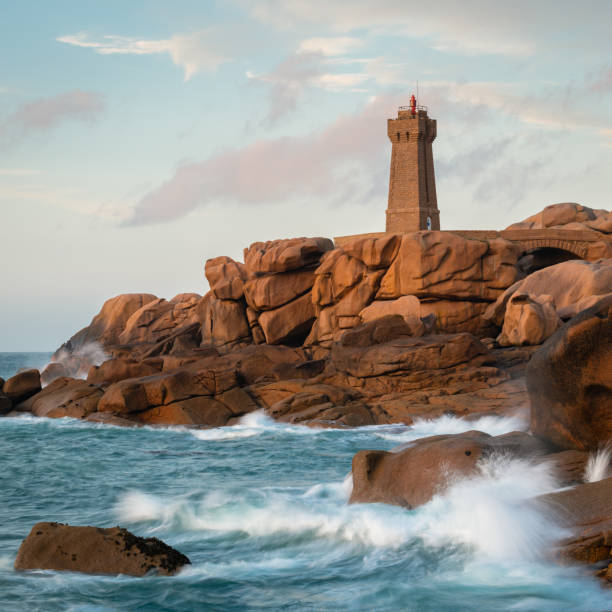 istock Phare de Men Ruz on a sunny day in summer 1285123055