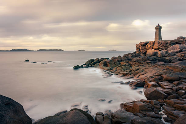 istock Phare de Men Ruz on a sunny day in summer 1285123087
