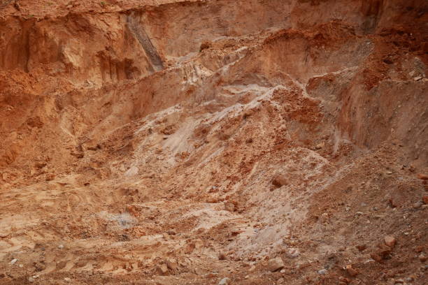 istock Close-up of a sand pit. Sand texture. 1285134049