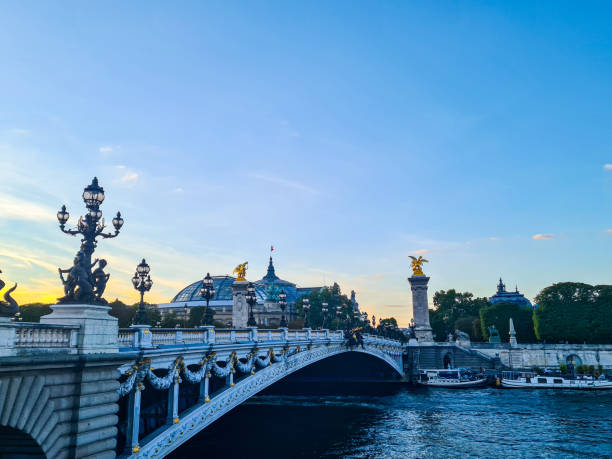 istock Pont Alexandre III and Grand Palais, Paris 1285136093