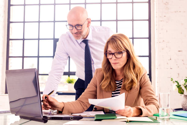 istock Business meeting at the office 1285137200