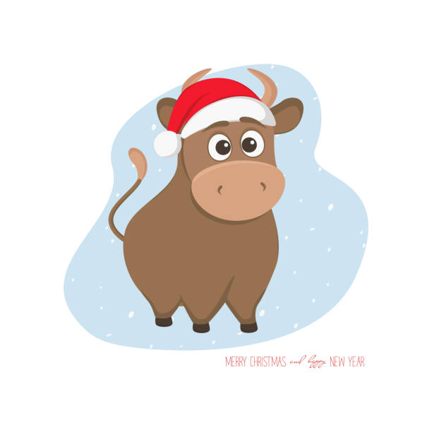 istock 2021 New Year of Bull - Stock Vector Illustration 1285153739