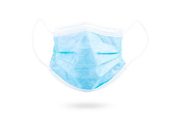 istock Medical disposable mask for protection. Surgical mask. 1285162929