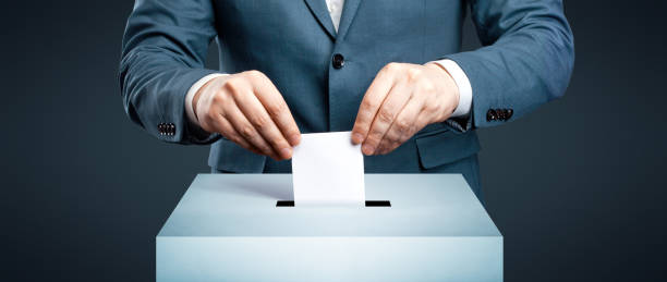istock Vote on democratic elections, referendum. Make right choice. 1285165130