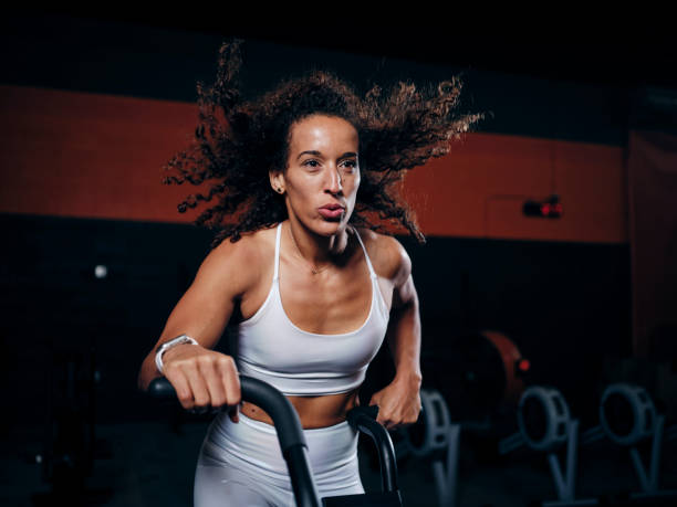 istock Women Working Out in a Gym 1285170595