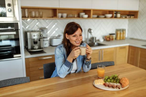 istock Healthy meal at the table, snack time. 1285170822