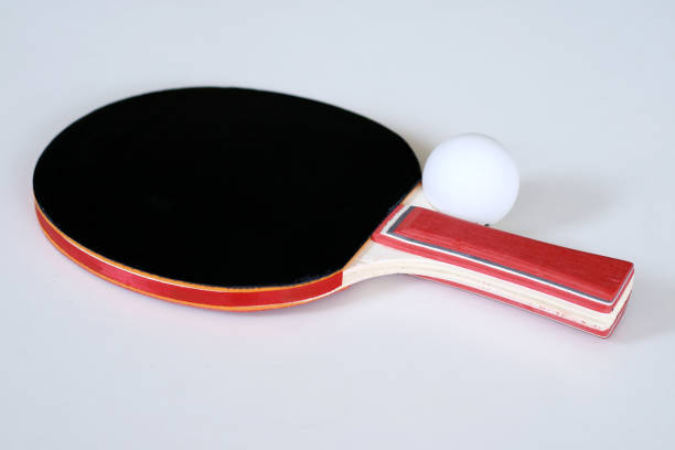 istock Table tennis paddle and ball 1285175314