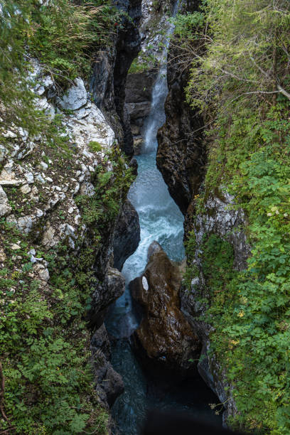 istock River in a deep rocky gorge in Sappada 1285175364