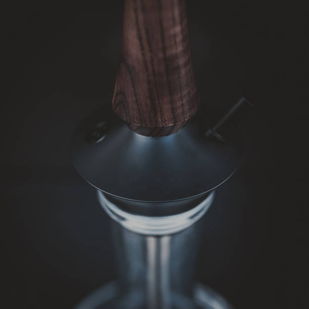istock part of the hookah, modern design, on a background. 1285182076