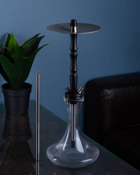 istock part of the hookah, modern design, on a background. 1285182095