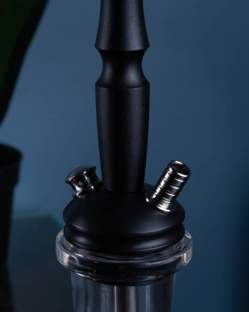 istock part of the hookah, modern design, on a background. 1285182097
