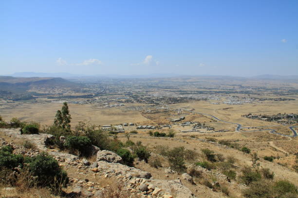 Panorama View of Mekelle The capital city of Tigray Region in Ethiopia ethiopia city stock pictures, royalty-free photos & images