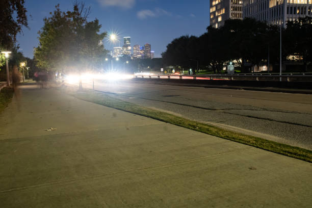 istock Downtown Houston and Allen Parkway at Night 1285185825