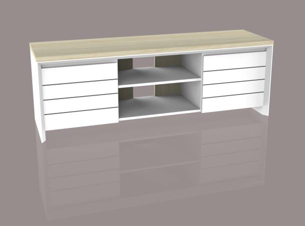 istock Rendering 3 dimention Cabinet, Side Board, Coffe Table furniture 1285199237