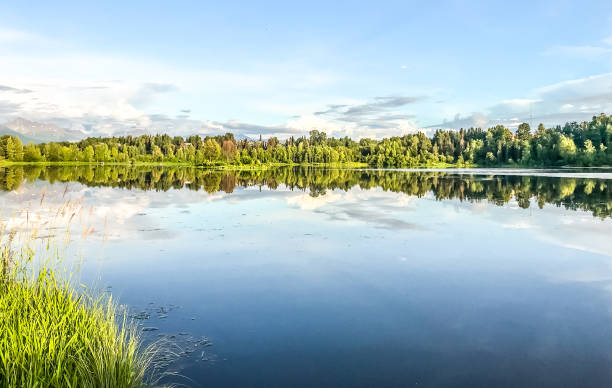 istock Anchorage, Alaska City Park With Reflection 1285208602
