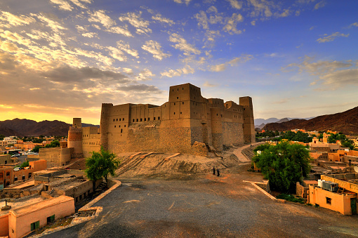 Bahla Fort (قلعة بهلاء) is one of the oldest and biggest forts in Oman, and the only fort in the country to be inscribed on the UNESCO World Heritage List. Official statements say that the oldest parts of the fort were built as early as the year 500 BC. Bahla Fort is located in Bahla and is less than two hours away by car from Muscat. Balha Fort was inscribed to the UNESCO World Heritage List in the year 1987. The fort was restored a number of times over history as the Nabhani Tribe restored it in the 13th century, the Yarubi Tribe restored in the 17th century, and the Busaidi Tribe restored it again in the 19th century.
