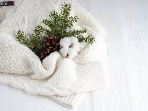 istock Merry Christmas festive minimalistic stylish background. 1285221059