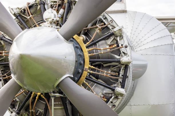 istock 18-cylinder air-cooled radial aircraft engine 1285225090