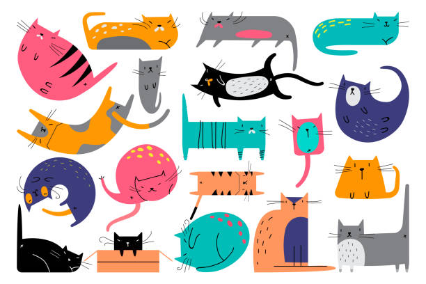 124,552 Funny Cat Illustrations & Clip Art - iStock | Funny dog, Cat, Funny  animals