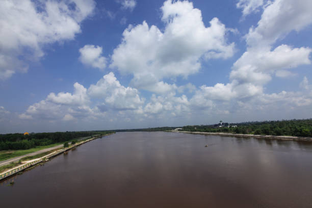 istock Mempura River, Mempura, Siak 1285227827