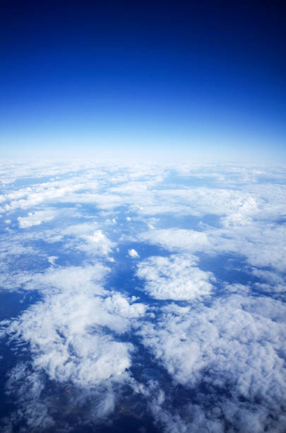 istock The sky with clouds seen from the sky 1285235260