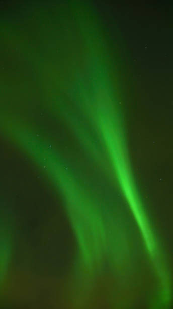 istock Aurora Borealis Northern Lights seen on a cold winter day in Narvik, Norway. 1285235361