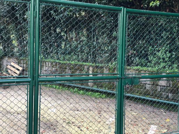 istock Iron gate of a building 1285239287