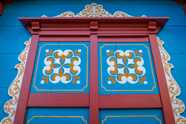 istock Old door in Lucerne 1285241389