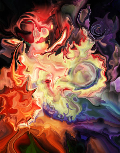 istock Color in motion, metaphor on the subject of design, creativity and imagination 1285244635