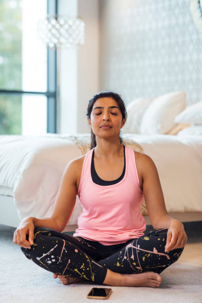 istock Yoga At Home 1285256172