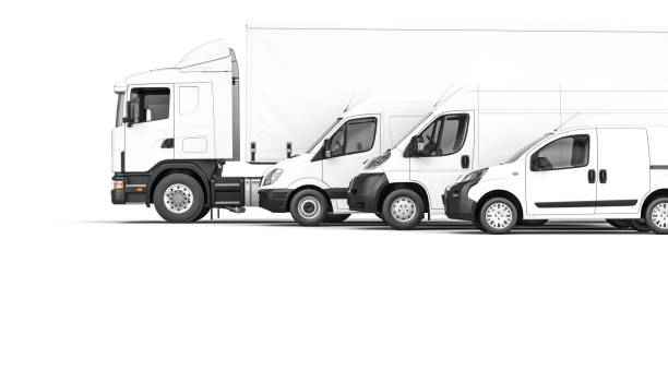 istock different cargo means of transport on a white background. 1285258139