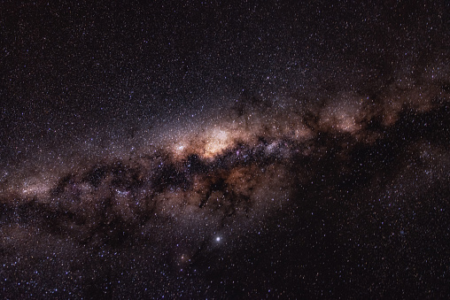 The Milky Way is the galaxy that contains our Solar System, with the name describing the galaxy's appearance from Earth: a hazy band of light seen in the night sky formed from stars that cannot be individually distinguished by the naked eye.