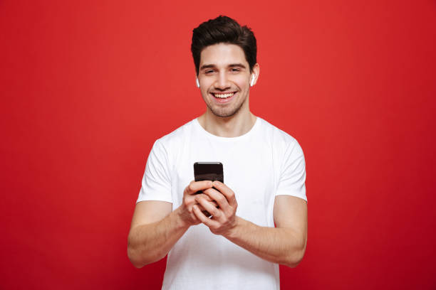 istock Portrait of a smiling young man 1285260532