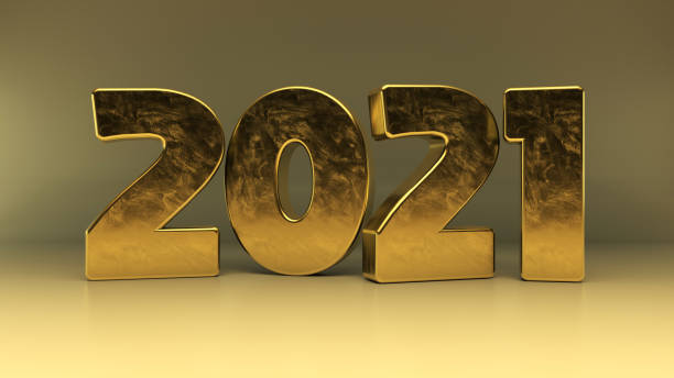istock 2021 3d scratched gold text isolated on white background, 3d render illustration 1285263481