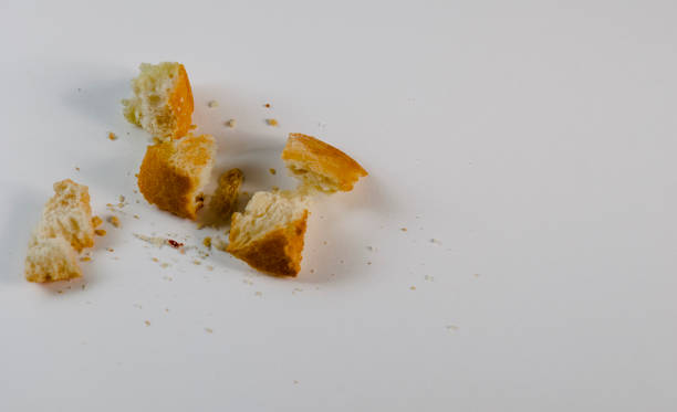 Crunchy breadcrumbs, artisan and baked in a stone oven, healthy breakfast with extra virgin olive oil.