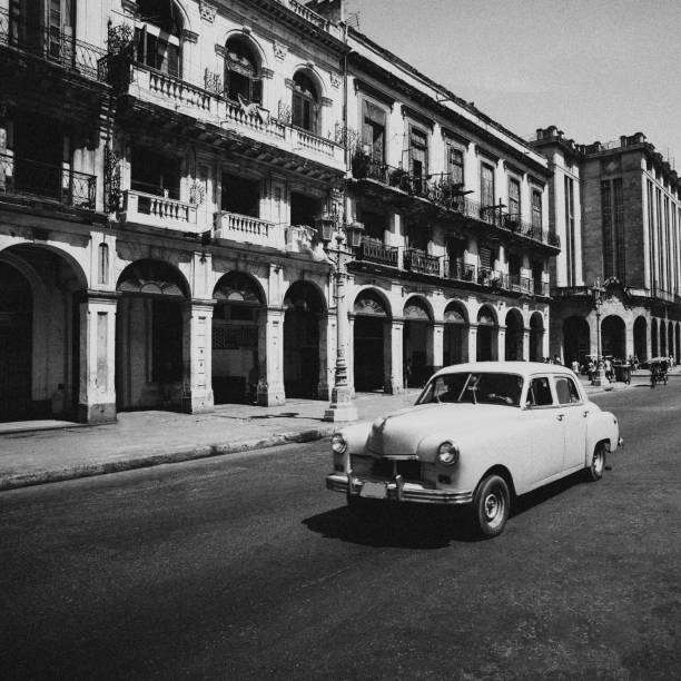 istock American classic car in Havana, Cuba 1285282947
