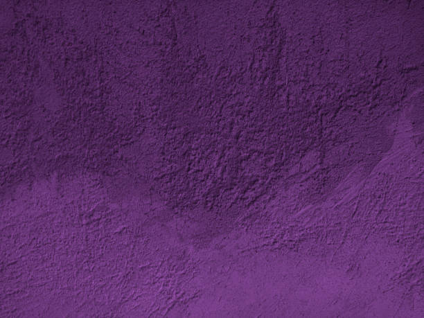 istock Purple blue stone background. Rough cement texture. Decorative plaster on a concrete wall. 1285286736