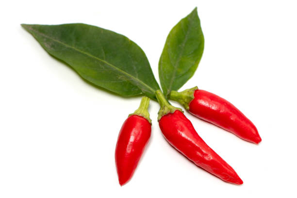 istock Fresh juicy peppers isolated on a white background 1285288491