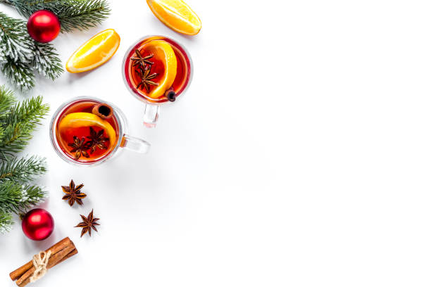 istock Layout of ingredients for Christmas mulled wine 1285294498