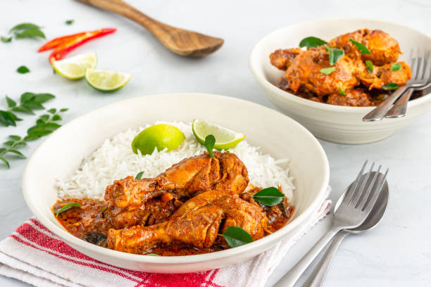 istock Chicken Leg Curry Masala Close-Up 1285301362