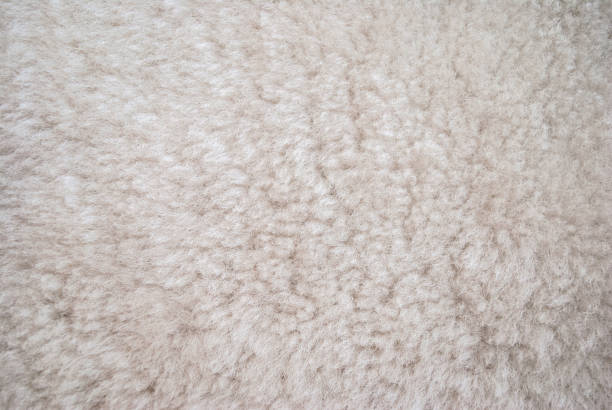 istock White fake furry texture. Abstract artificial animal fur background 1285302008